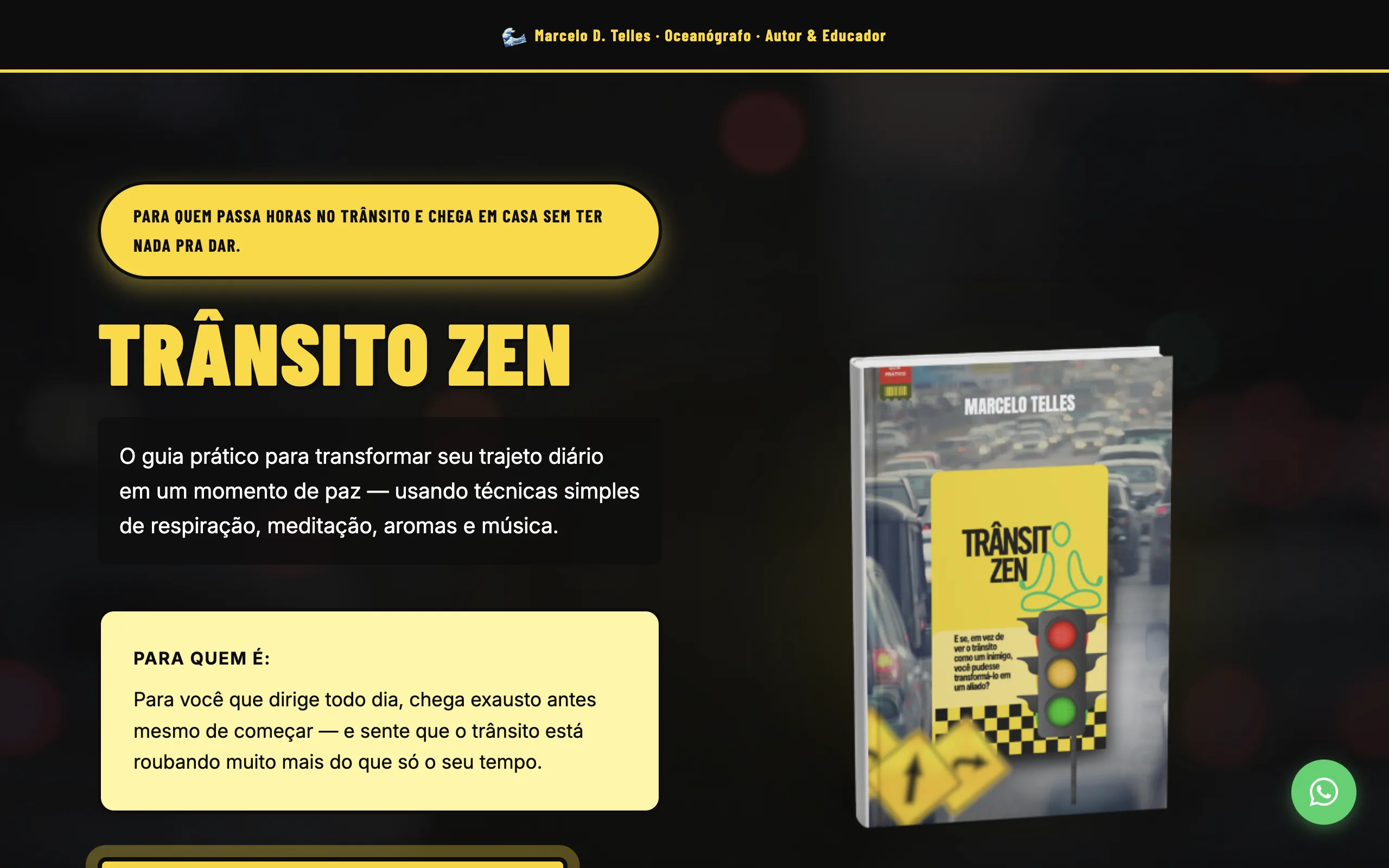 Capa do projeto: Trânsito Zen
